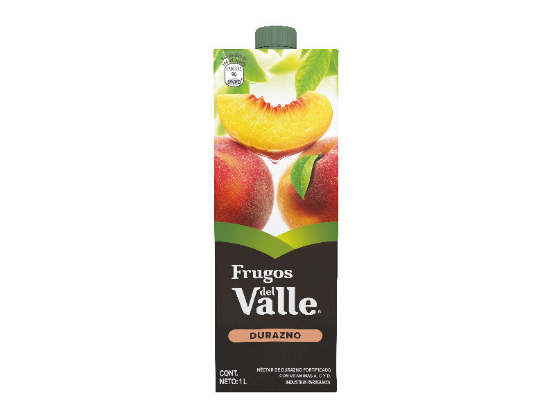 1LT JUGO DEL VALLE DURAZNO